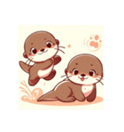 カワウソのまーちゃん（個別スタンプ：27）