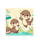 カワウソのまーちゃん（個別スタンプ：32）