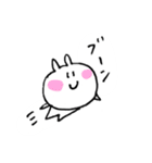 しろいうさぎたん（個別スタンプ：16）