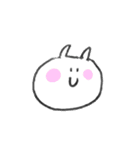 しろいうさぎたん（個別スタンプ：17）