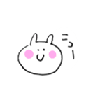 しろいうさぎたん（個別スタンプ：19）