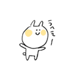 しろいうさぎたん（個別スタンプ：25）