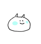 しろいうさぎたん（個別スタンプ：35）