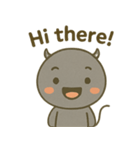 影〇くん（挨拶）（個別スタンプ：1）