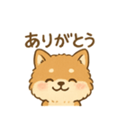 甘えん坊ふわふわ柴犬スタンプ（個別スタンプ：2）