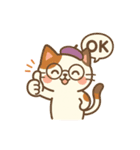 ねこ絵描き屋さん（個別スタンプ：7）