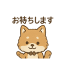 従順ふわふわ柴犬スタンプ（個別スタンプ：3）