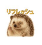 週末だ！ハリネズミのご褒美ラインスタンプ（個別スタンプ：14）