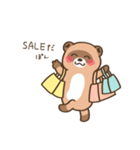 不憫なタヌキさん（個別スタンプ：3）