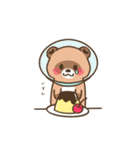 不憫なタヌキさん（個別スタンプ：11）