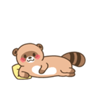 不憫なタヌキさん（個別スタンプ：34）