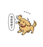 名前入りダックス：ロングイエロー（個別スタンプ：23）