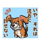 毎日使える♪ビーグルの気持ち伝える（個別スタンプ：24）