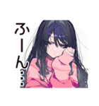 メンヘラ女子♡かまってアピール（個別スタンプ：35）