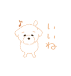 タフィ・ザ・チワプー1（白い犬の日常）（個別スタンプ：9）