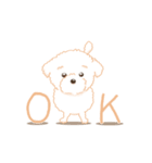 タフィ・ザ・チワプー1（白い犬の日常）（個別スタンプ：26）