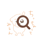 タフィ・ザ・チワプー1（白い犬の日常）（個別スタンプ：36）