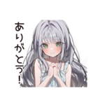 即寝落ちの早寝女子（個別スタンプ：7）
