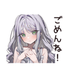 即寝落ちの早寝女子（個別スタンプ：8）
