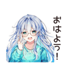 夜型女子の深夜トーク☆（個別スタンプ：3）