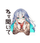 夜型女子の深夜トーク☆（個別スタンプ：9）