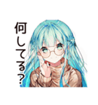 夜型女子の深夜トーク☆（個別スタンプ：14）