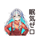 夜型女子の深夜トーク☆（個別スタンプ：15）