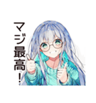 夜型女子の深夜トーク☆（個別スタンプ：20）