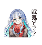 夜型女子の深夜トーク☆（個別スタンプ：28）