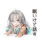 夜型女子の深夜トーク☆（個別スタンプ：37）