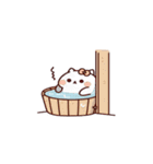 お風呂猫 無表情,（個別スタンプ：2）