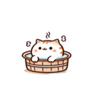 お風呂猫 出勤中,（個別スタンプ：26）