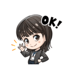 人事の人見（個別スタンプ：6）