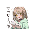 ゆるパーカーちゃん♡ペットとの休日（個別スタンプ：20）