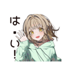 ゆるパーカーちゃん♡ペットとの休日（個別スタンプ：21）