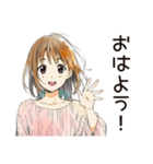 ふつうの女の子★週末作り置き（個別スタンプ：2）