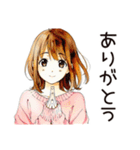 ふつうの女の子★週末作り置き（個別スタンプ：3）