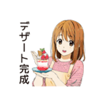 ふつうの女の子★週末作り置き（個別スタンプ：36）