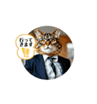 動く猫達の日常と仕事（個別スタンプ：4）