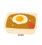 【カスタム】エンジョイ夏祭り イラストver（個別スタンプ：1）
