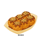 【カスタム】エンジョイ夏祭り イラストver（個別スタンプ：3）