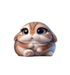 ヤンチャうさぎ・ぐうたら日常（個別スタンプ：22）