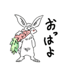 うさぎ210号（個別スタンプ：1）