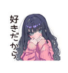 デート待てない★メンヘラ女子（個別スタンプ：40）