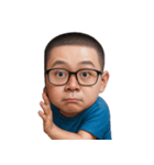 おもしろメガネ男子  (NT)（個別スタンプ：11）