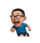 おもしろメガネ男子  (NT)（個別スタンプ：20）