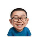 おもしろメガネ男子  (NT)（個別スタンプ：38）