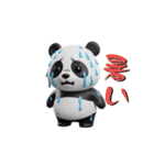 パンダ3D（個別スタンプ：12）