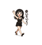 おんなのこのスタンプ_5（個別スタンプ：8）