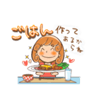 巻き巻きママの日常会話スタンプ3巻（個別スタンプ：6）